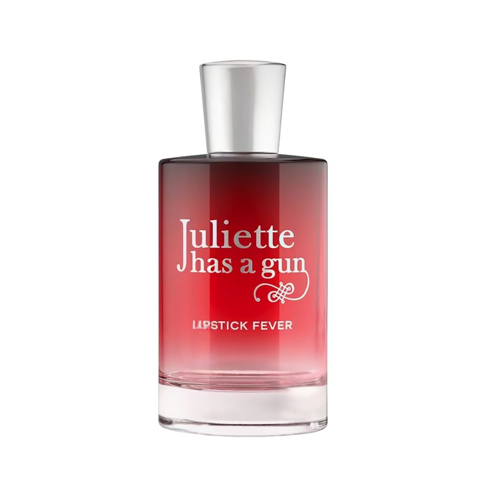 Juliette has a gun Lipstick Fever perfume bottle with a red gradient.