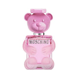 Pink Moschino Toy 2 Bubble Gum teddy bear perfume bottle.