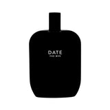 Black bottle of DATE FOR MEN fragrance.