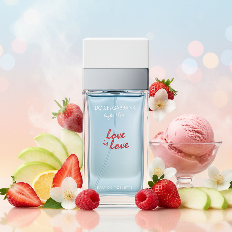 LIGHT BLUE LOVE IS LOVE