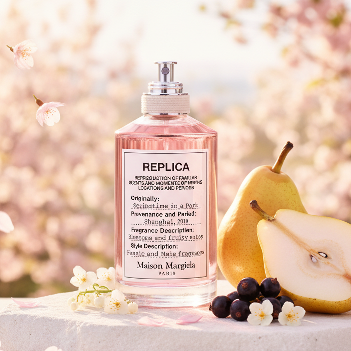 REPLICA-SPRINGTIME IN A PARK