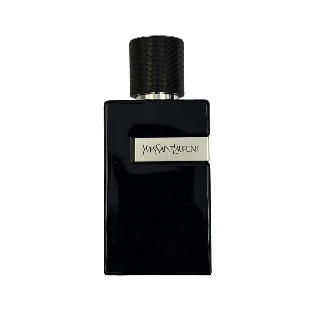 Y Le Parfum by Yves Saint Laurent, a black bottle of cologne.